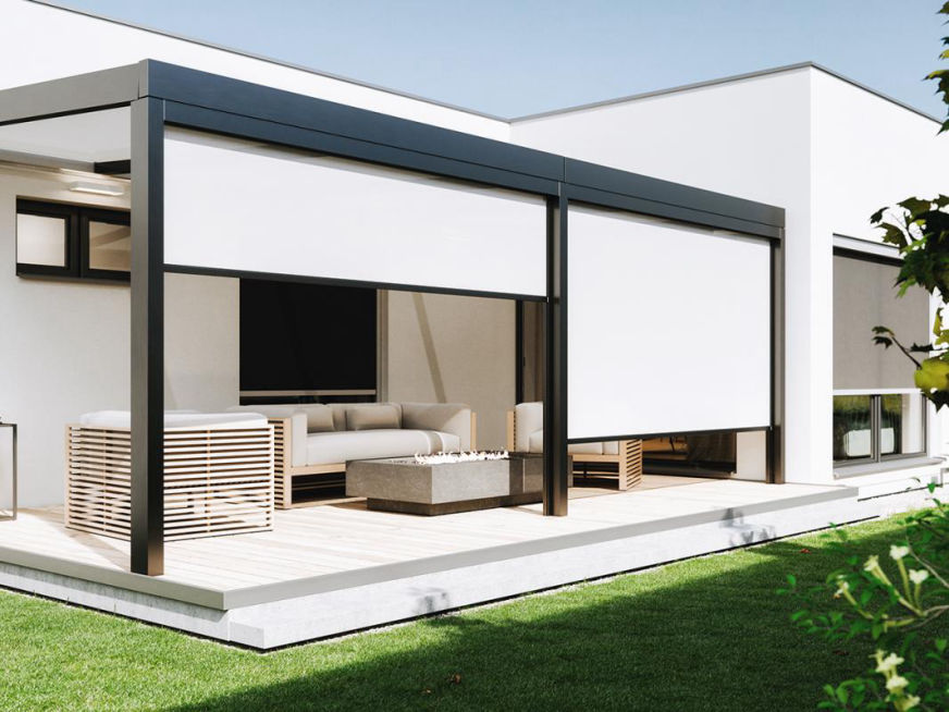 Svislé fasádní clony Unirol 100 R